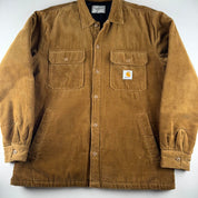 Carhartt WIP Brown Corduroy Whitsome Shacket XL