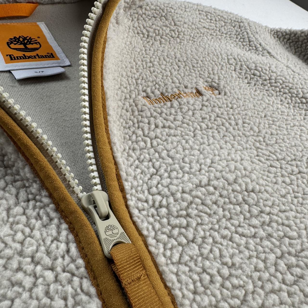 Timberland Sherpa Quarter Zip Oversized Fleece S