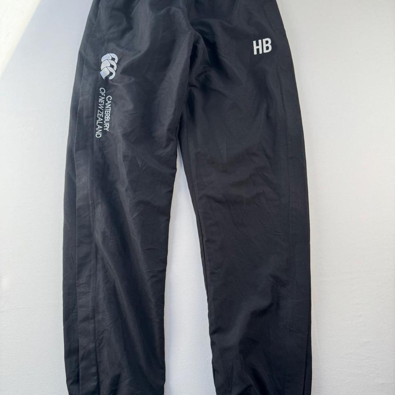 Rugby Canterbury Joggers Black Age 12