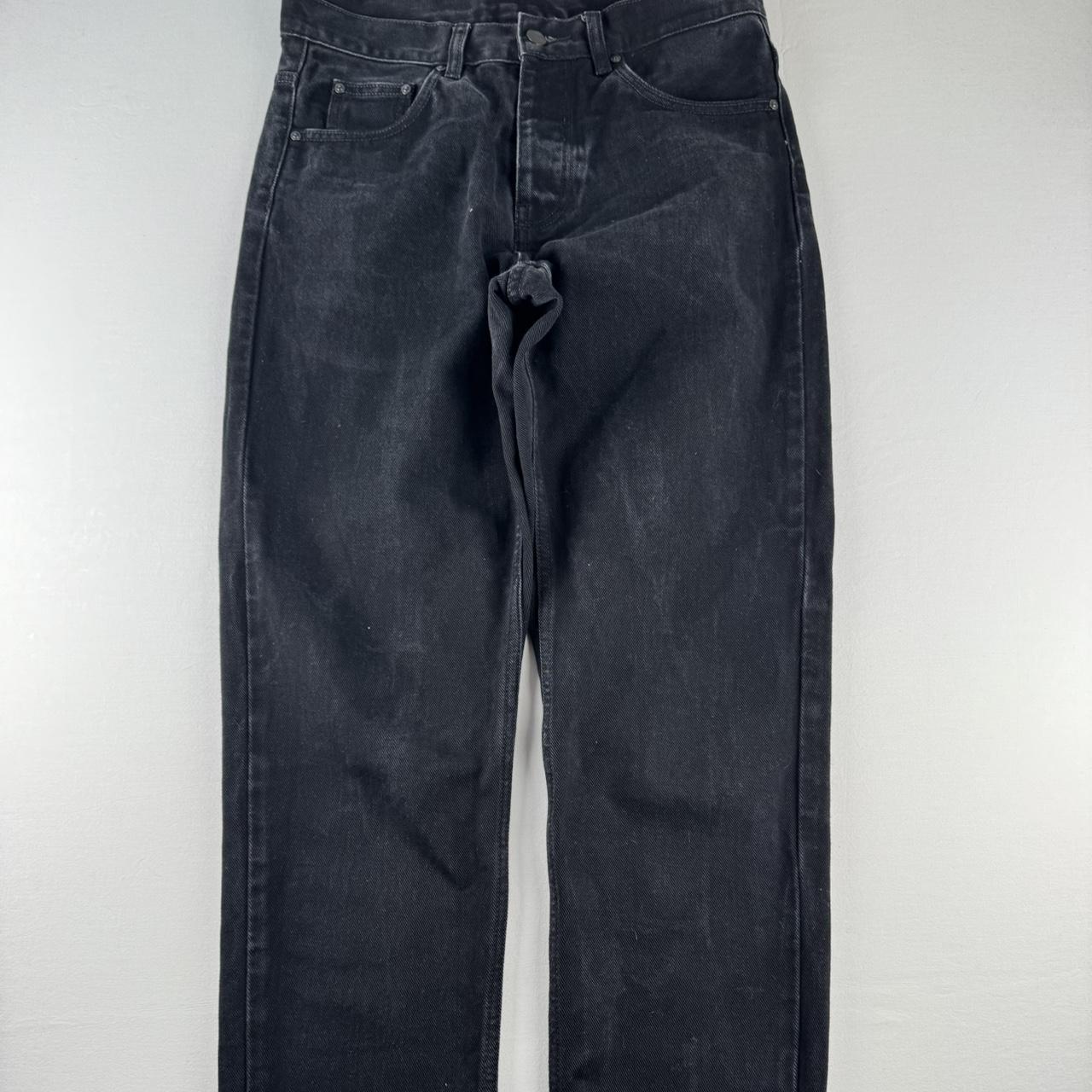 Carhartt WIP Washed Black Heavy Newel Pant 28W