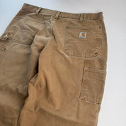 Made in USA Carhartt Heavyweight Double Knee Carpenter Trousers 34W 30L