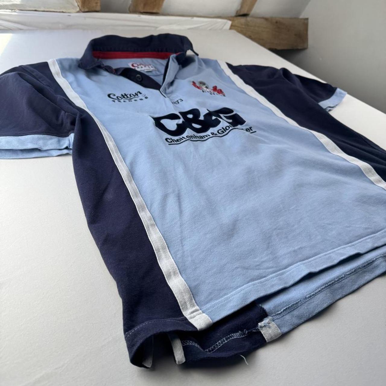 Rare Early 2000s Cotton Traders Gloucester Rugby Alternative Rugby Polo XL