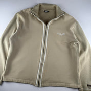 Quiksilver Embroidered Spellout Knitted Full Zip XL