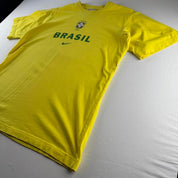 Early 2000s Nike Brazil R9 Ronaldo T Shirt L