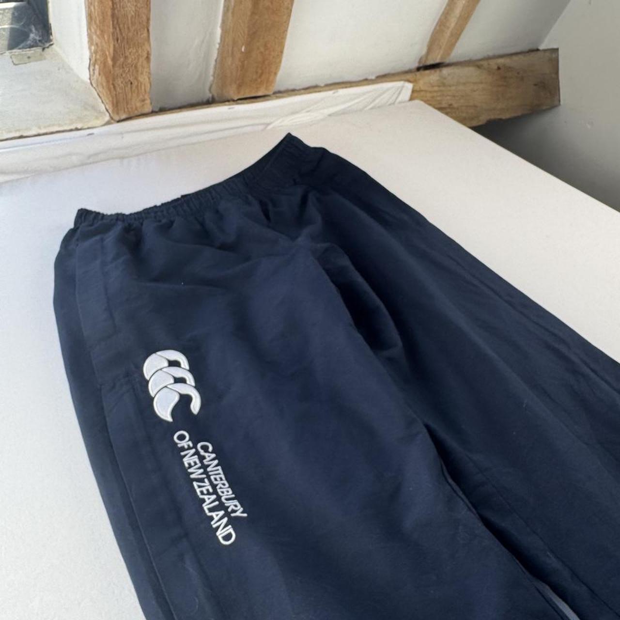 Navy White Womens Canterbury Joggers Size 10
