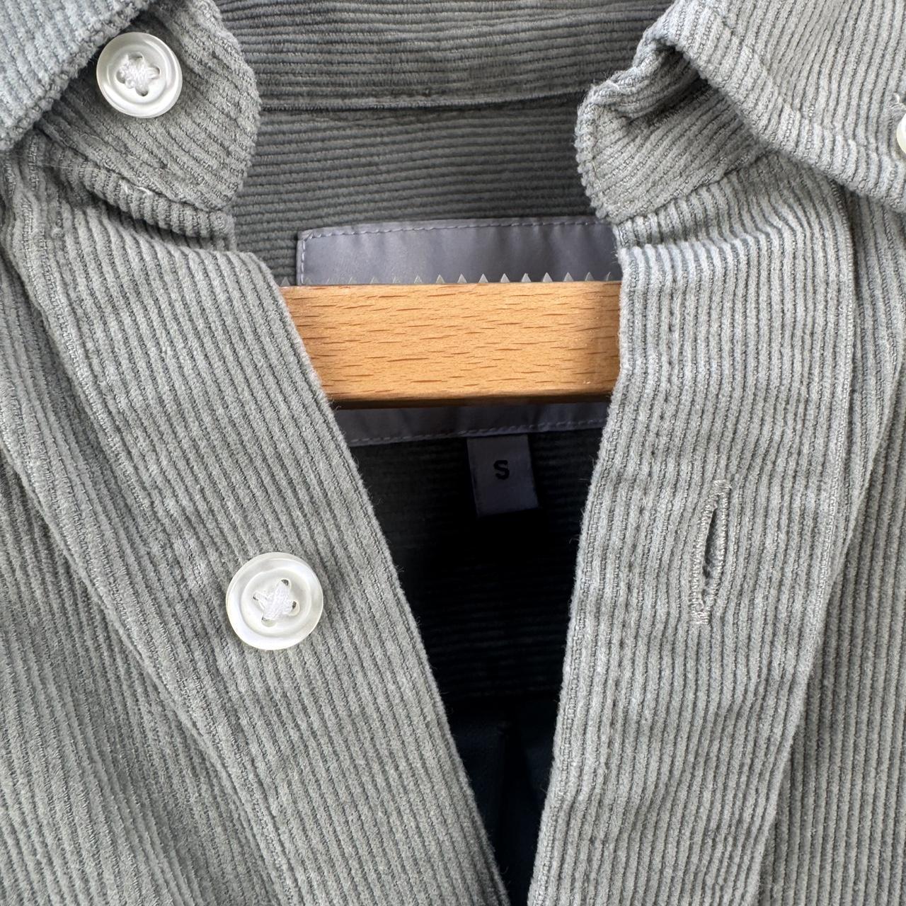 Sage Green Carhartt WIP Long Sleeve Madison Corduroy Button Down Shirt S