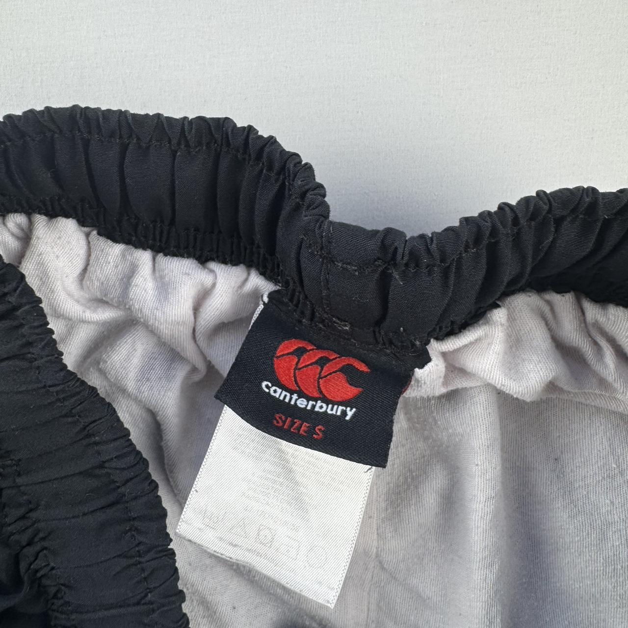Canterbury Joggers Black and White Size Small