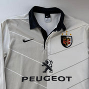 Stade Toulousain Nike Embroidered Rugby Polo Shirt M