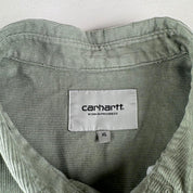 Sage Green Carhartt WIP Fine Corduroy Shirt XL