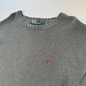 Polo By Ralph Lauren Crewneck Knit Sweater in Grey Size XL