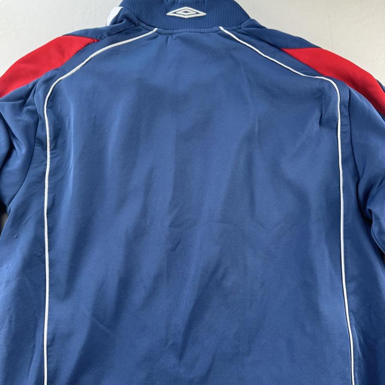 Umbro 2007-09 England Collar Zip Drill Top L