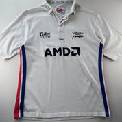1999-2000 Cotton Traders Sale Sharks Rugby Polo Shirt L