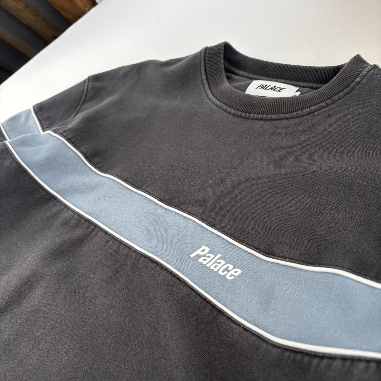 Palace Skateboards Heavyweight Black Single Crew L