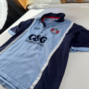 Rare Early 2000s Cotton Traders Gloucester Rugby Alternative Rugby Polo XL