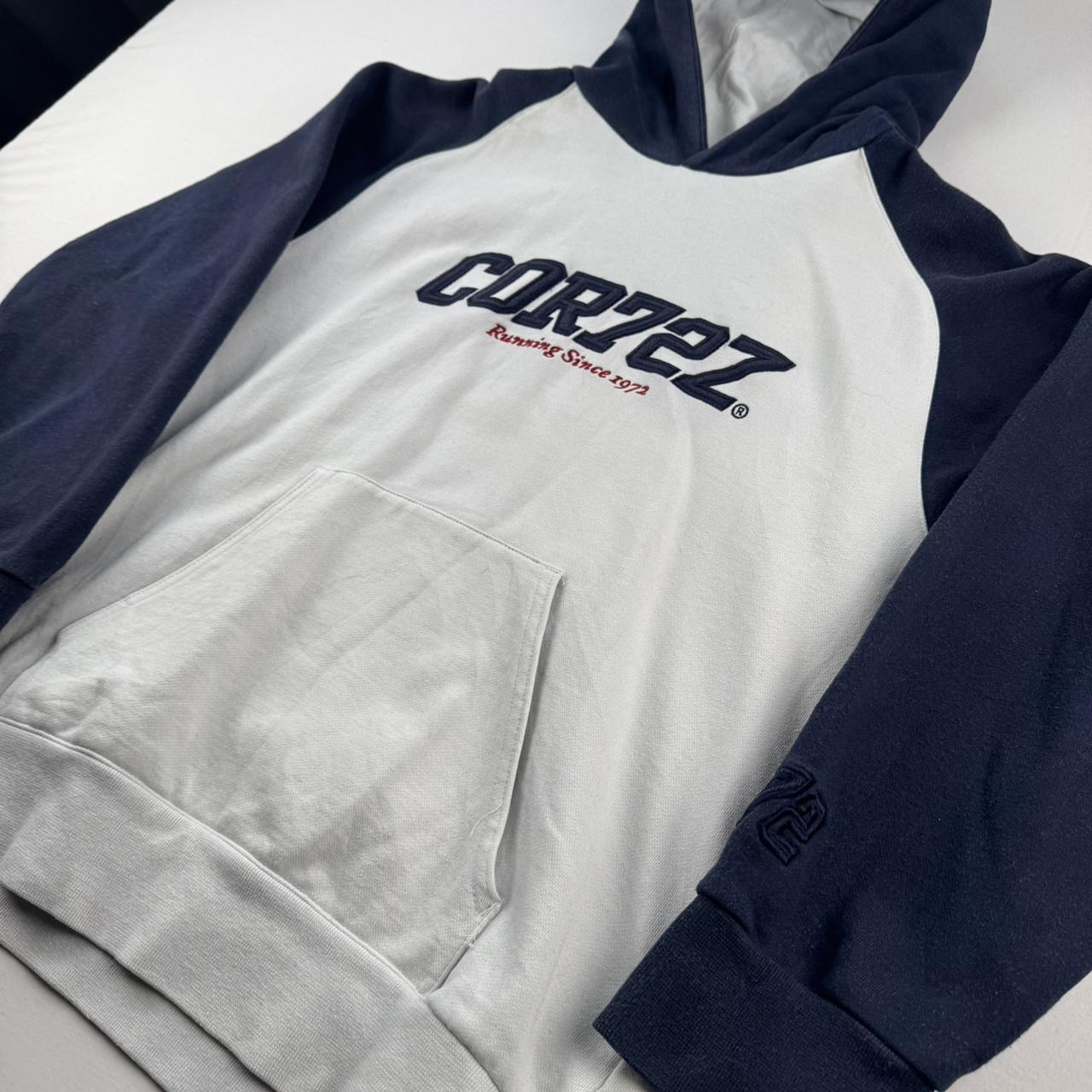 Nike 2000s Cortez Embroidered Womens Spellout Hoodie 10-12