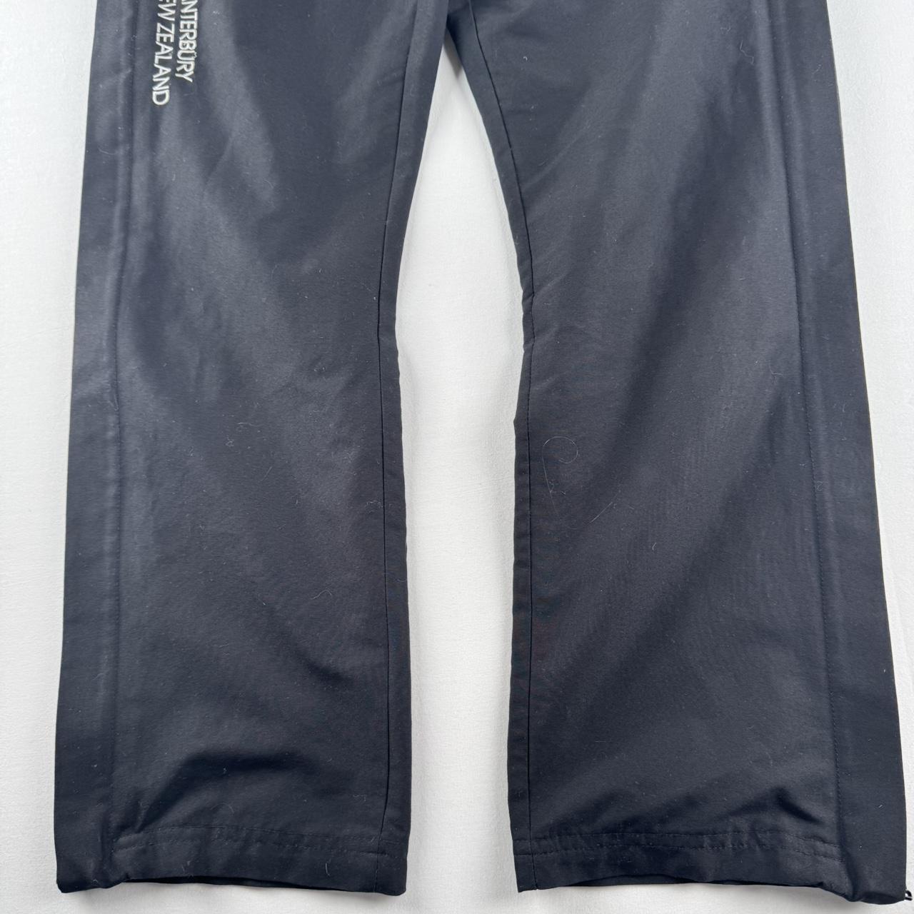 Black and White Un Cuffed Canterbury Joggers Size 8