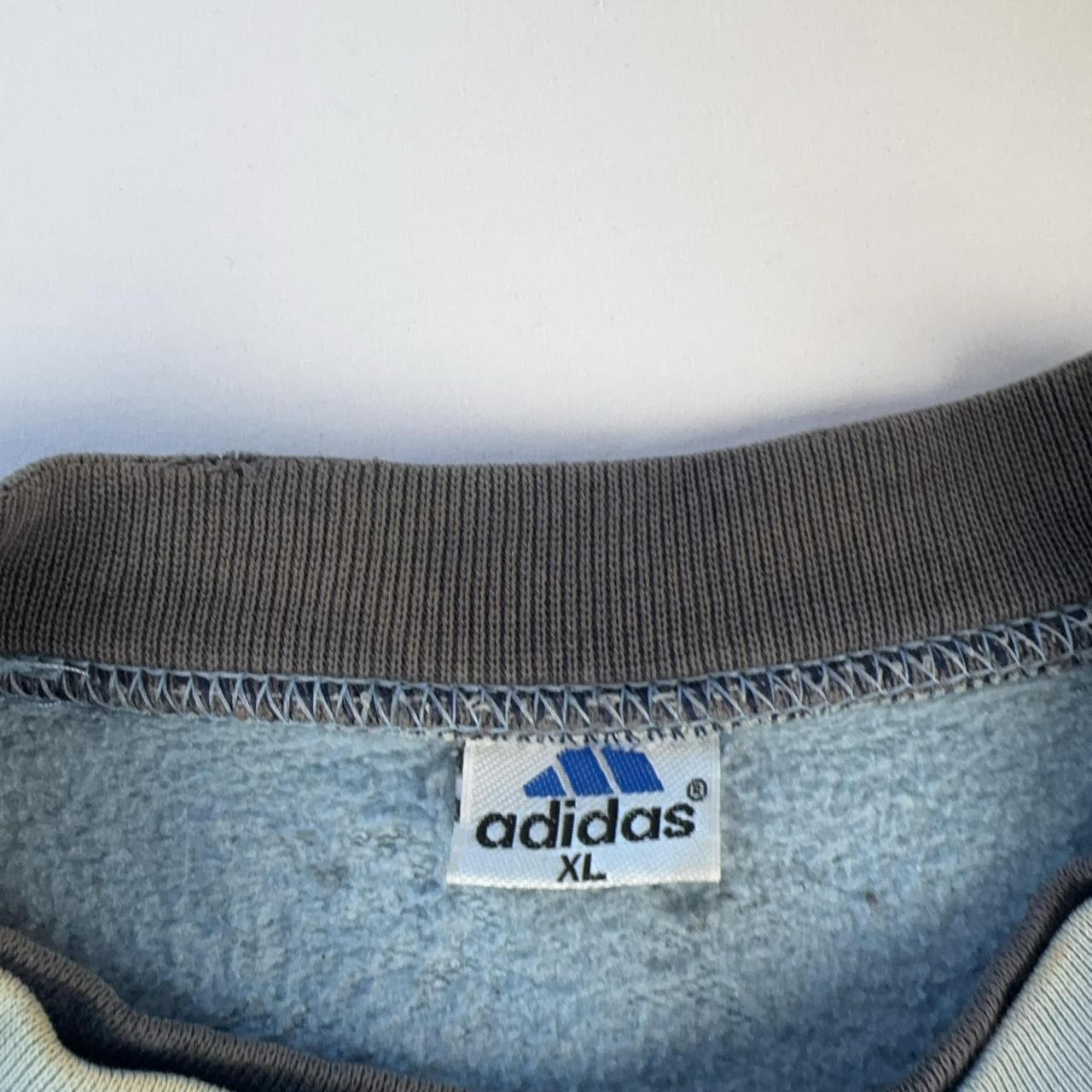 Adidas Crewneck Sweatshirt in Blue Size