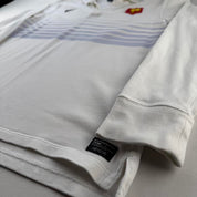 2009 Embroidered France Rugby Striped Rugby Polo L