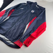 Umbro England Early 2000s Training Hooded Shell Track Jacket