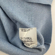 Baby Blue 1990s Merino Wool Burberrys Jumper 8