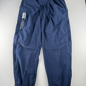 Navy White Cuffed Canterbury Joggers L
