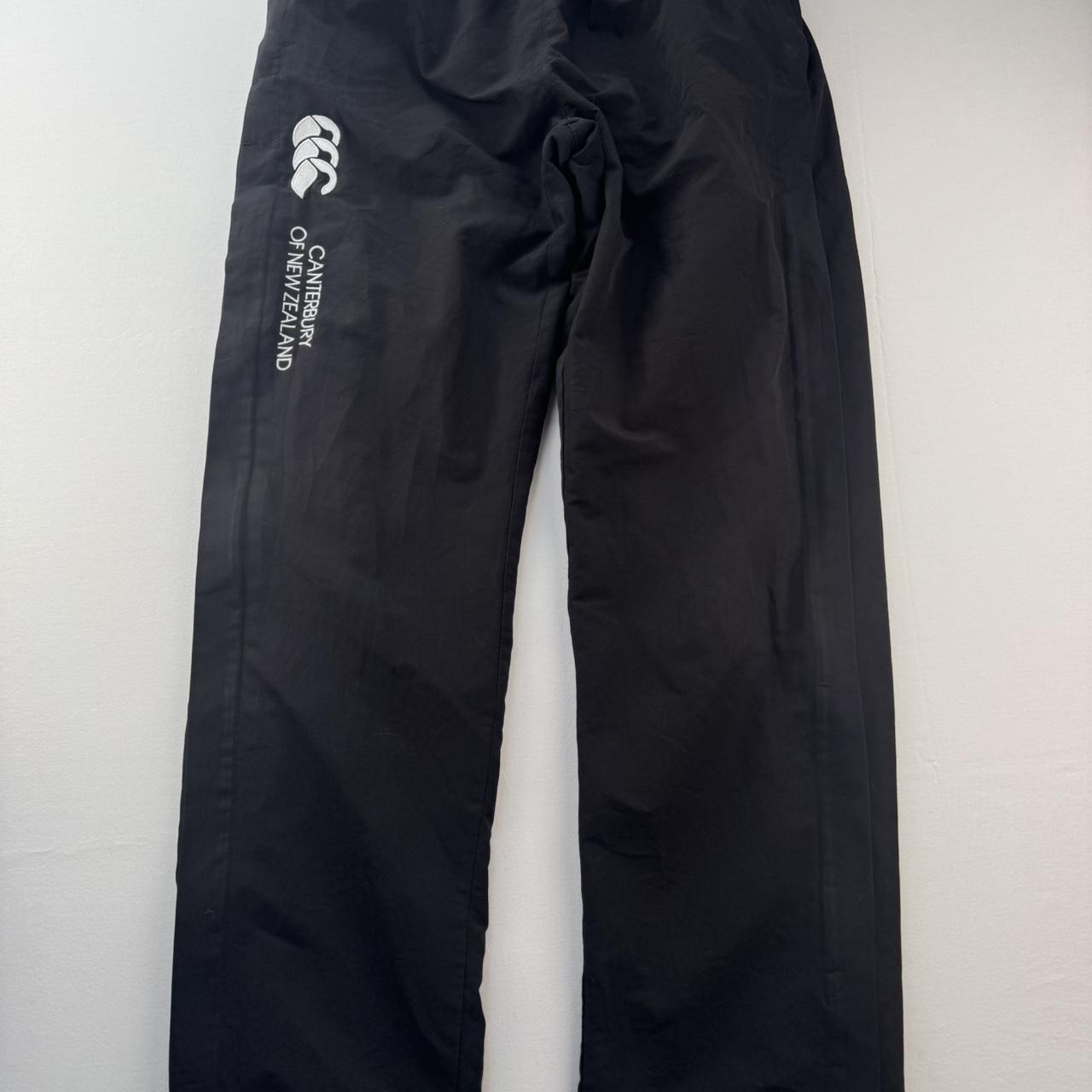 Canterbury Joggers Black and White Aged 14