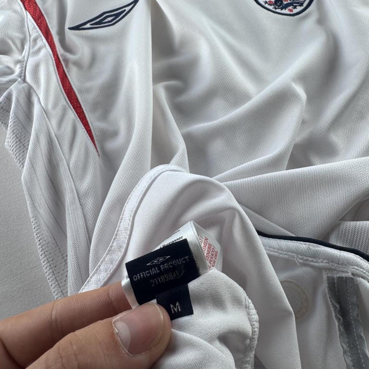 2005-07 Umbro England Home Jersey M
