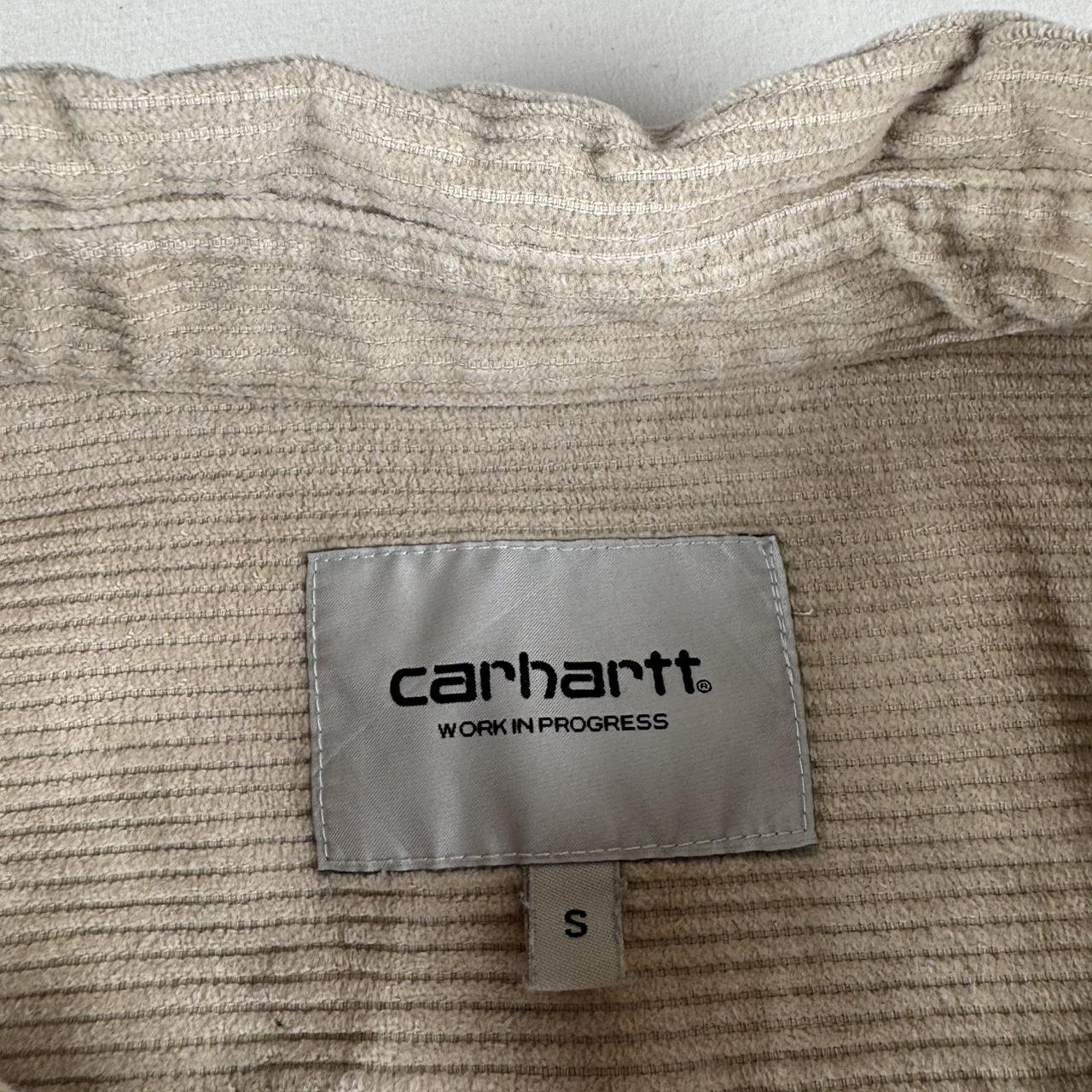 Carhartt WIP Embroidered Logo Button Down Corduroy Shirt S
