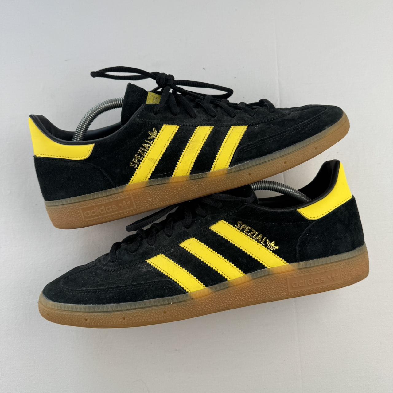 Adidas Black and Yellow Handball Spezial UK11