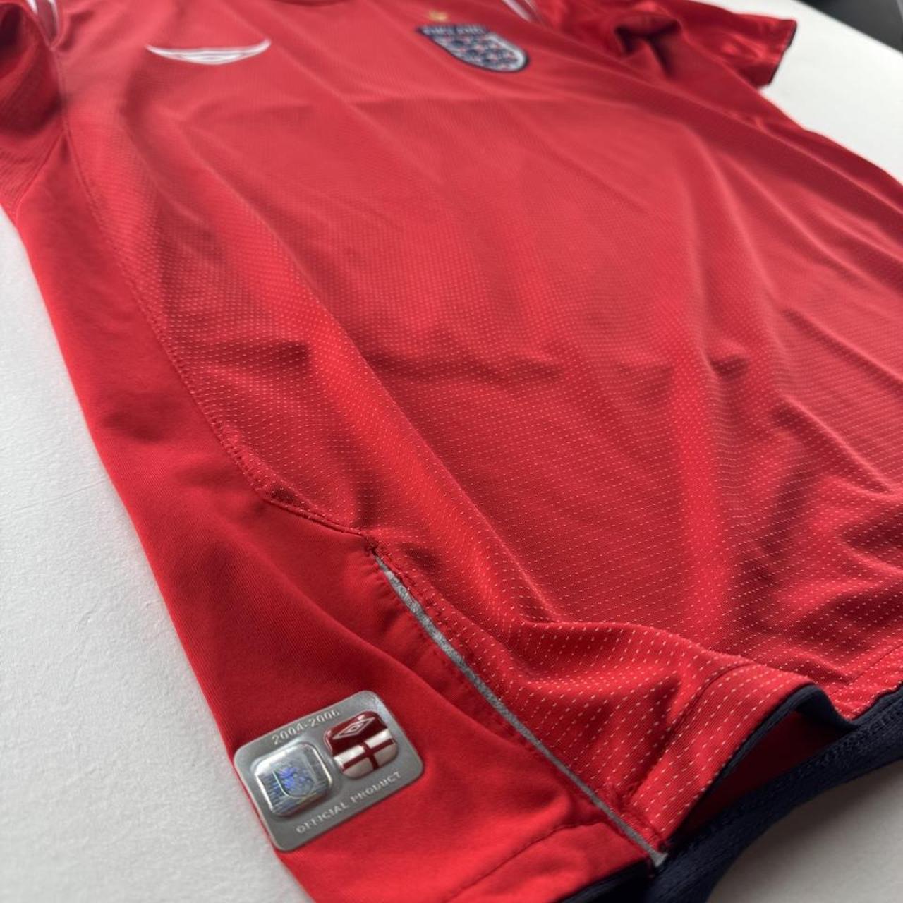 2004-06 Umbro England Away Playing Shirt S