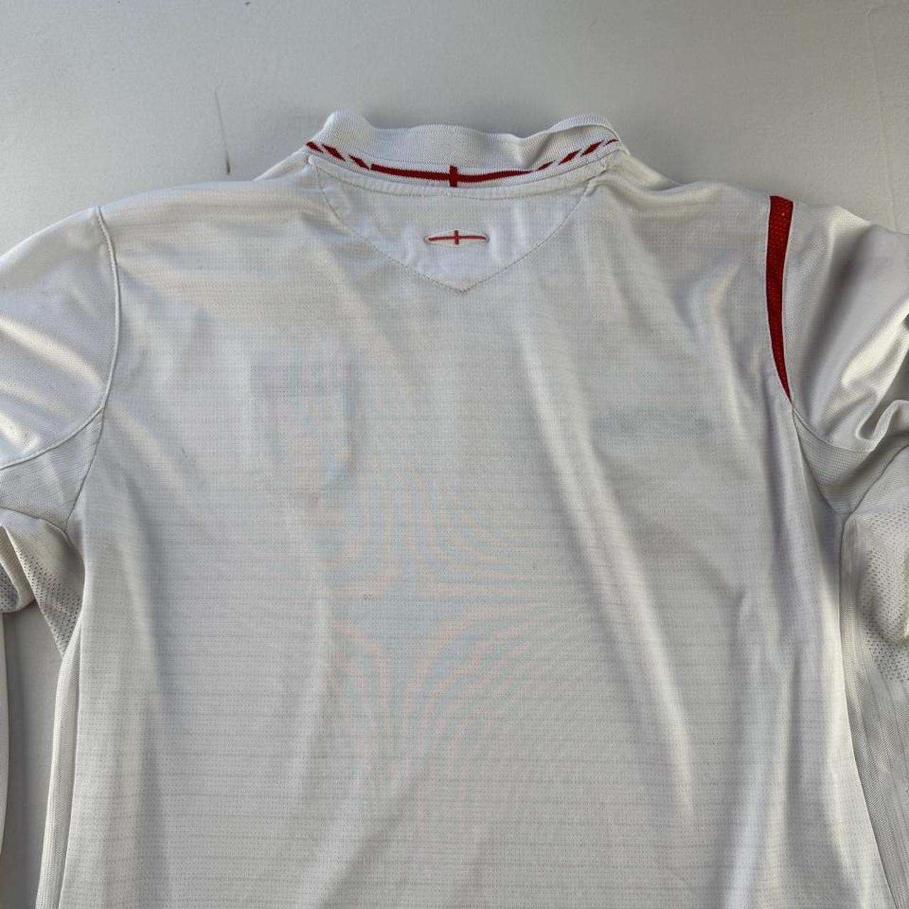 Umbro England 2004-06 Home Long Sleeve Playing Shirt M