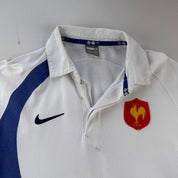 2007 Nike France Rugby Polo Shirt M