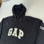 GAP Embroidered Spellout Fleece Hoodie L