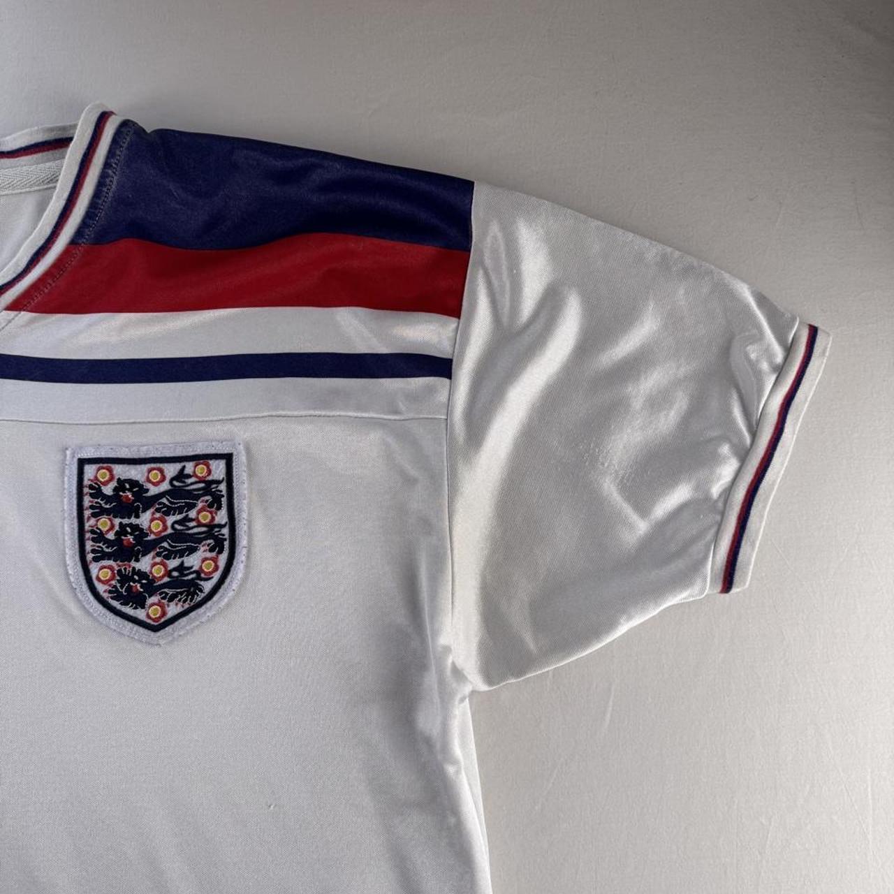 Score Draw Retro England Playing Shirt L