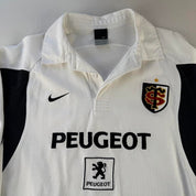 2009 Nike Stade Toulousain Long Sleeve Rugby Polo L