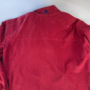 Adidas Track Jacket in Red Size