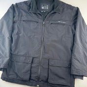 Rare 2000s Oakley Spellout Chore Jacket with Back Centre Logo XL