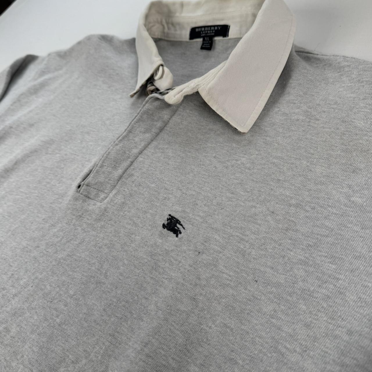 Burberry Embroidered Logo Rugby Polo XL