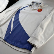 Nike 2007 France Rugby Long Sleeve Rugby Polo XL