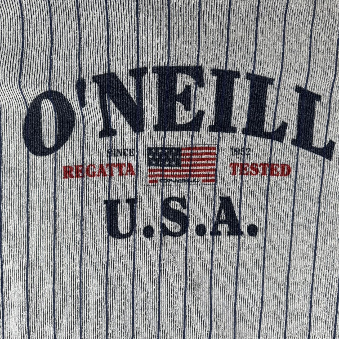 Vintage Late 1990s O'Neill Back Graphic Collared Long Jumper XL