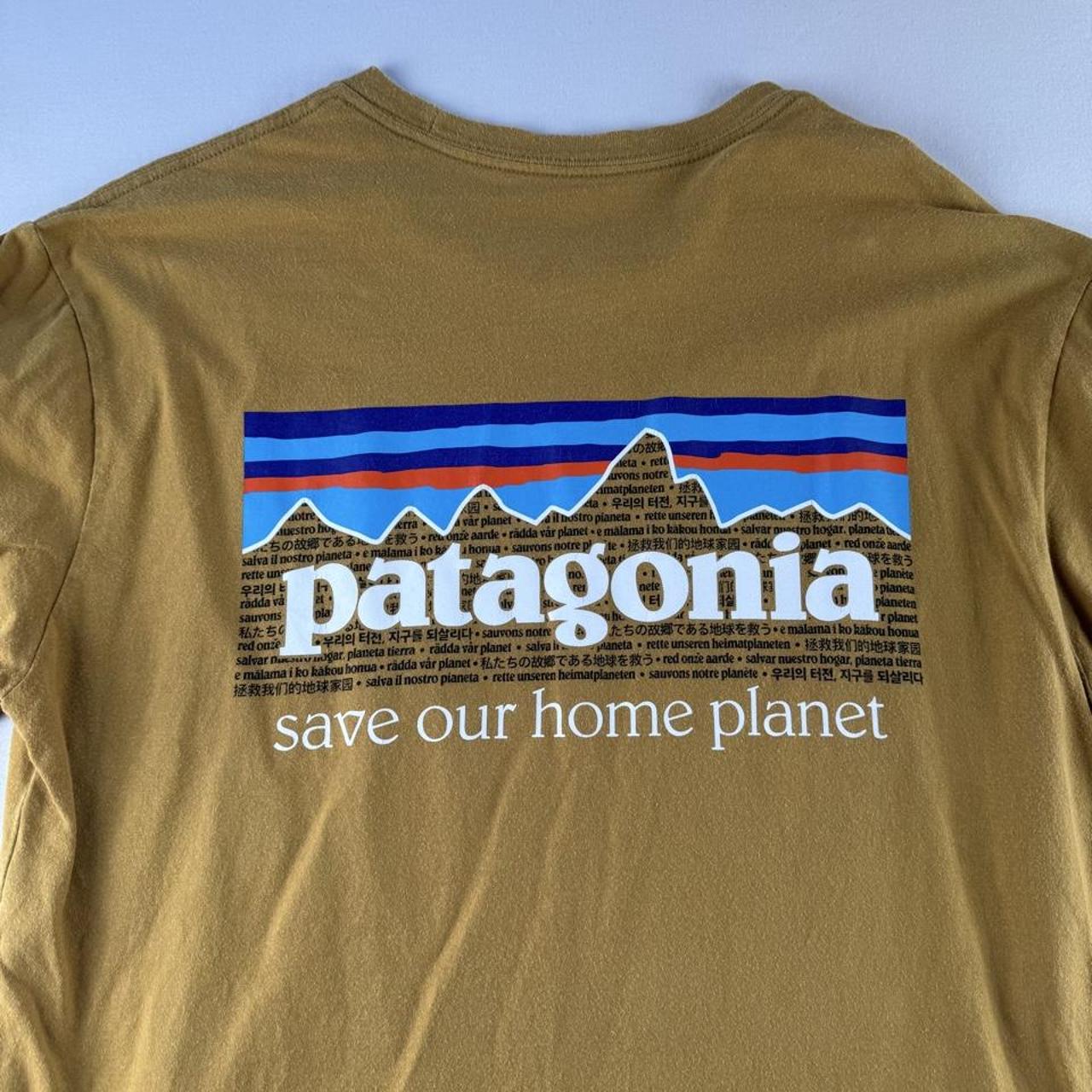 Patagonia Organic Cotton Mustard Uprisal T-Shirt S