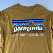 Patagonia Organic Cotton Mustard Uprisal T-Shirt S