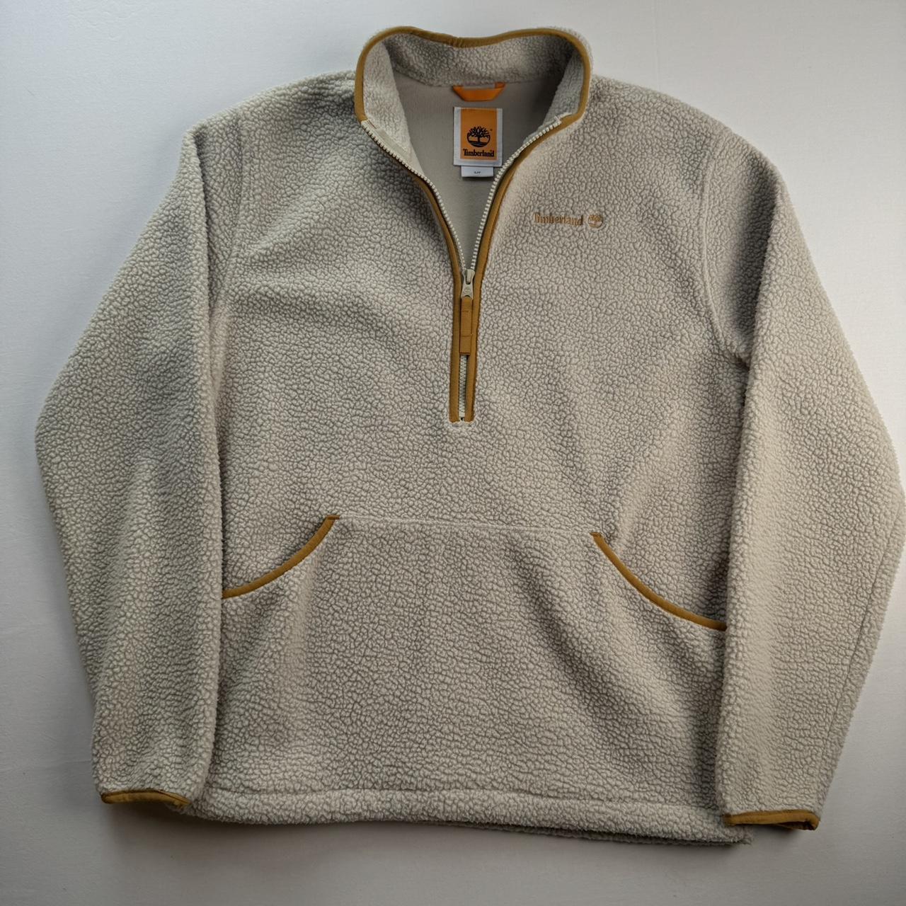 Timberland Sherpa Quarter Zip Oversized Fleece S