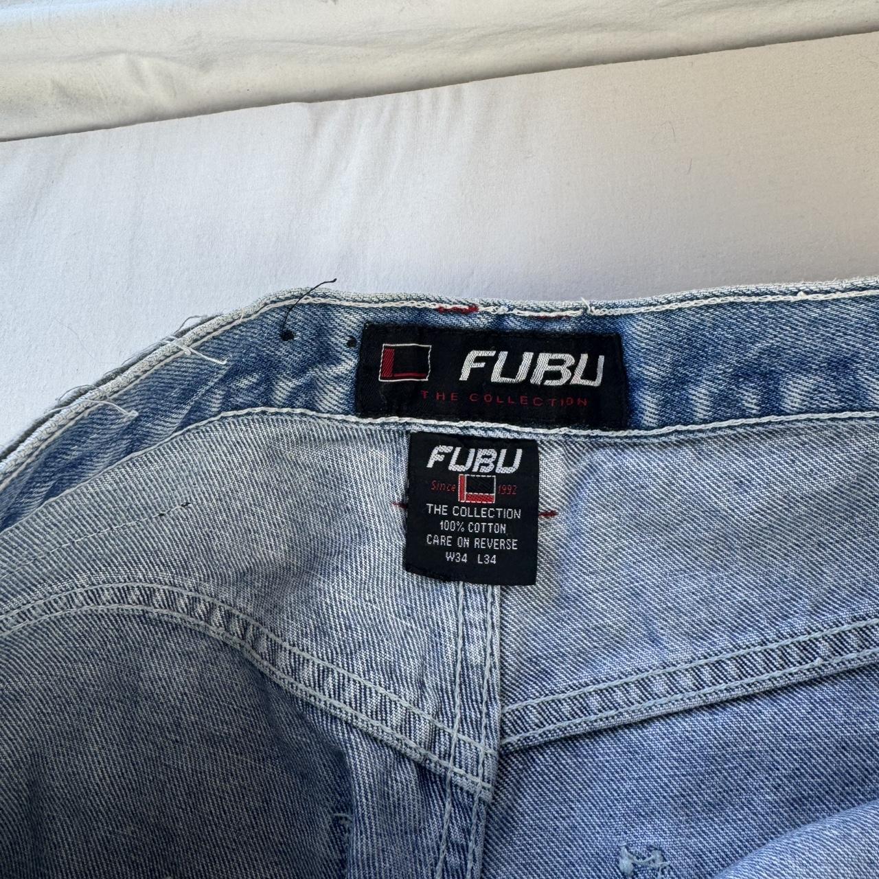 Rare Early 2000s Fubu Carpenter Baggy Jeans 34L 34W