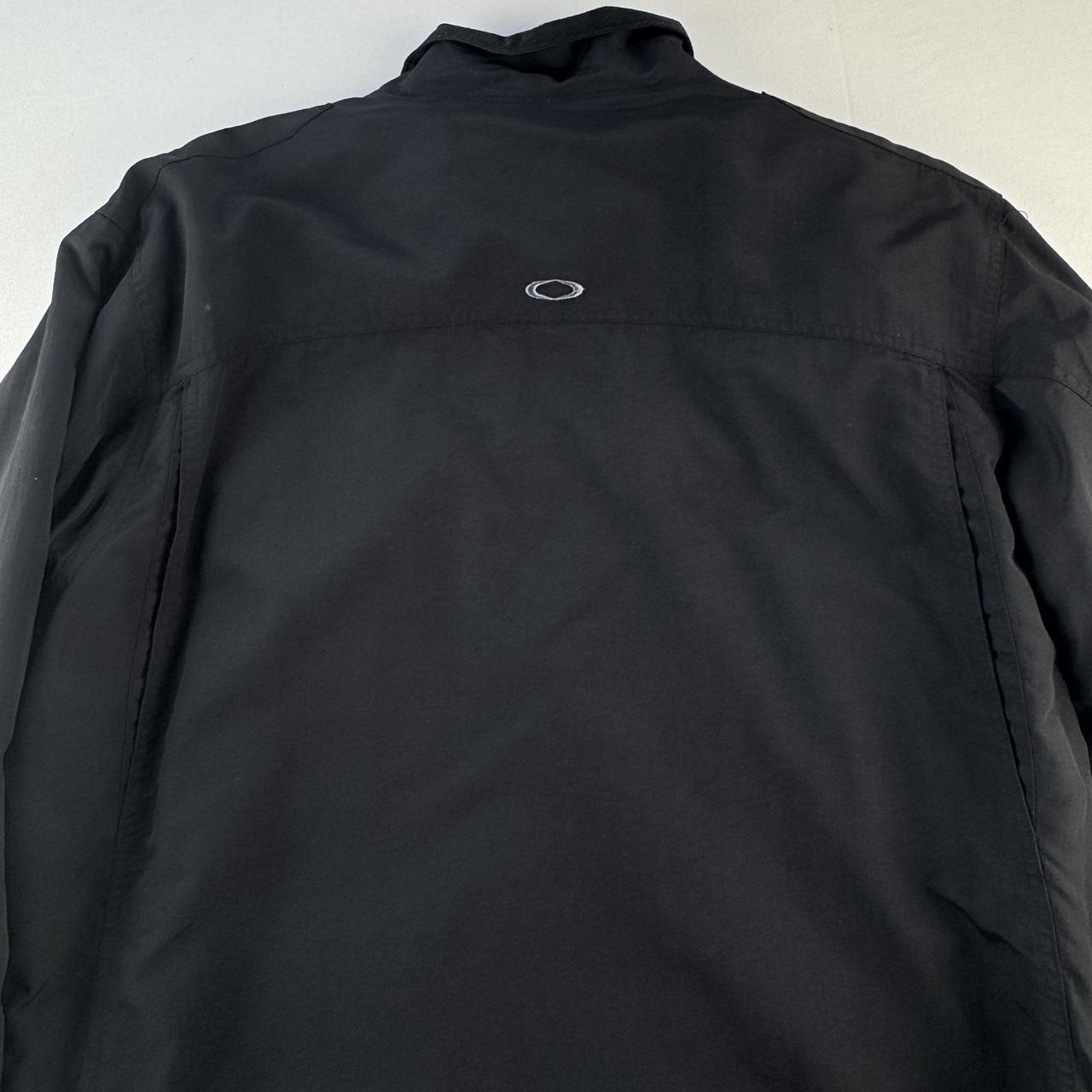 Rare 2000s Oakley Spellout Chore Jacket with Back Centre Logo XL