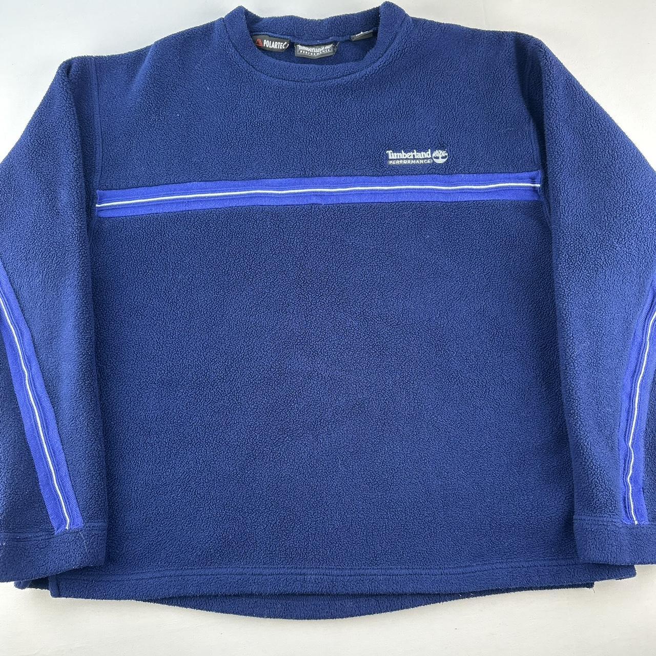 Timberland Embroidered Spellout 1990s Fleece L