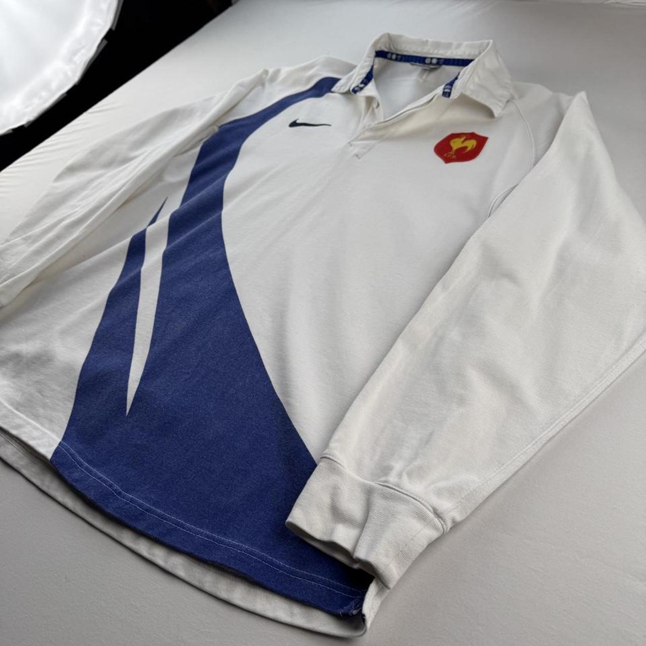 2007 Nike France Rugby Polo Shirt XL