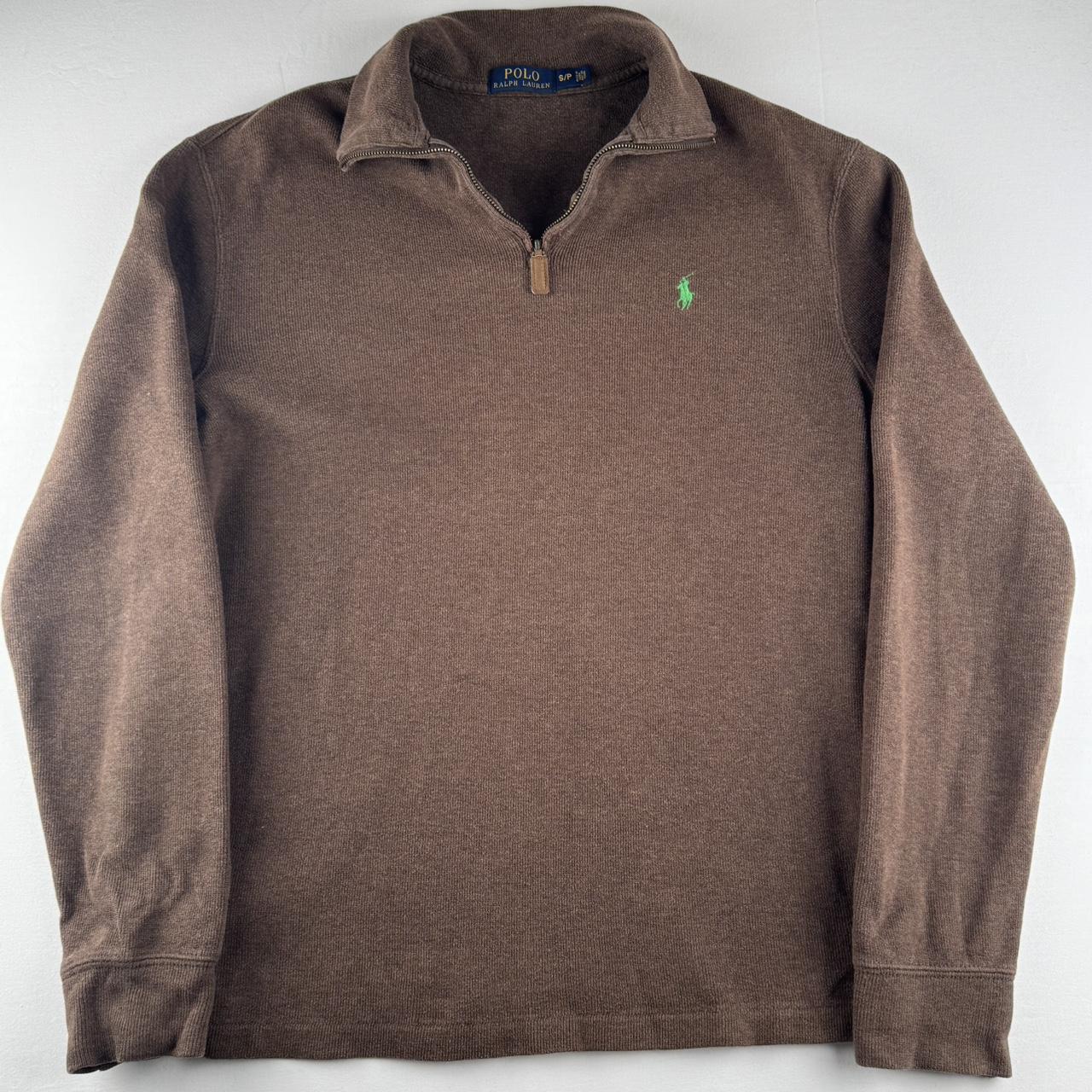 Polo Ralph Lauren Embroidered Pony Quarter Zip Fleece S
