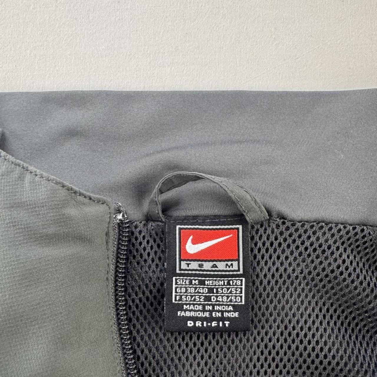 1990s Nike Team Brazil Grey Tracksuit Top M
