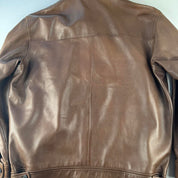Polo Ralph Lauren Brown Leather Jacket M